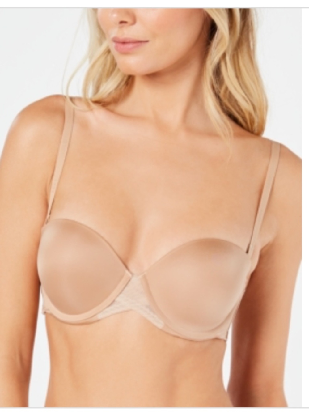 DKNY Women's Litewear Push-up Strapless Bra in Glow (DK4506)